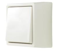 REV complet Interrupteur, Interrupteur va-et-vient blanc 0511471777