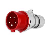 REV-Ritter Fiche CEE mâle REV 0512520555 16 A 400 V Rouge 5 pôles 3 phases + N + PE IP44