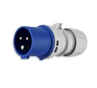 REV Caravan, fiche CEE 3 pôles (1PH+N+PE) IP44, 230V 16A, Bleu