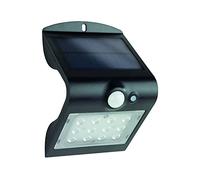 REV Lampe solaire LED butterfly avec détecteur de mvt 1,5W noir