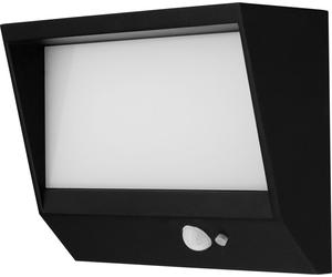 REV LED Solar Wandl.Lumus 110lm Alu schw.m.Bewegungsm.2022001300