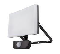 REV LED Strahler außen SUPRA - Außenleuchte mit Bewegungsmelder, 30W, 2400 Lumen, 4000 Kelvin, Wandleuchte IP54 - ideal für Hof, Carport & Garage, anthrazit