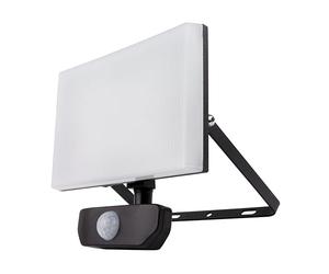 REV LED Strahler außen SUPRA - Außenleuchte mit Bewegungsmelder, 30W, 2400 Lumen, 4000 Kelvin, Wandleuchte IP54 - ideal für Hof, Carport & Garage, anthrazit