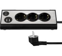 REV Light Socket 3X Rallonge multiprise + 2X USB