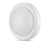 REV Luminaire extérieur, applique murale et plafonnier LED, 14 W, IP44, Ø 20 cm, jusqu'à 25 000 h, blanc