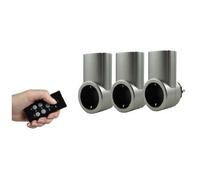 REV Radio Socket Set silver 3+1 2300W 0085010703