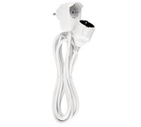 REV Rallonge avec Contact de Protection 3m Blanc Powersplit