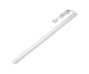 REV Réglette LED sous meuble cuisine 90 cm, 8 W, 620 lm, 3000 K, éclairage sous meuble avec capteur sans contact, intensité variable, blanc