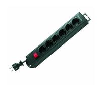 REV Ritter 00146171 SupraLine Barre multiprise avec 6 prises et interrupteur Anthracite 2,4 m