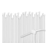 REV Ritter 0508296555 Lot de 100 ligatures de câbles Blanc 200 x 4,6 mm