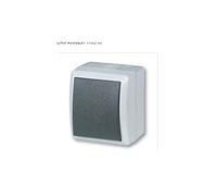 Rev Ritter 0511651777 en forme de bouton de courant IP44 AP gris