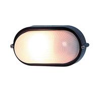 REV Ritter 0590053555 Lampe ovale en aluminium Noir 60 W