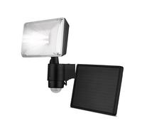 REV Spot LED solaire - IP44, ampoule LED 6 W, 480 lm, 6000 K, applique murale - idéal pour les entrées de cour, les garages et les entrées de maison, anthracite