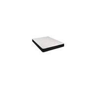 Rêve de nuit Matelas 140x190 Latex 80 Kg + Aertech 35 Kg - 20 CM - Soutien Equilibré + Protège Matelas OFFERT Nuits d'Or
