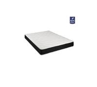 Rêve de Nuit Matelas 140x190 Latex + Aertech - Hauteur 20 Cm - Soutien Equilibré - Orthopédique Nuits d'Or