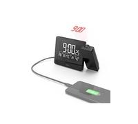 Réveil à projection plus charge, noir