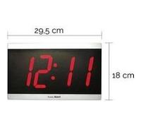geemarc Geemarc BD4000 Digitale Uhr m. Wecker, Thermometer, Fernbed.