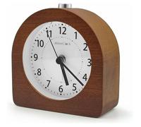 Réveil Analogique Bois Voyage, Alarme Son Progressive, Silencieux Sans Tic-Tac, Design Compact