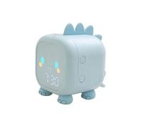 Réveil Animé Rétroéclairé Modèle Mon Petit Dino Bleu