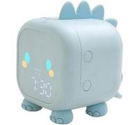 Réveil Animé Rétroéclairé Modèle Mon Petit Dino TechKidz Bleu Bleu G