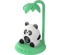 Bigben Réveil enfant Panda SLKIDSPANDA - Veilleuse jour/nuit, 6 mélodies, intensité réglable