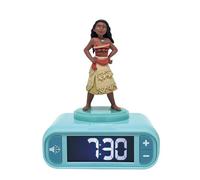 Réveil avec veilleuse lumineuse Vaiana en 3D
