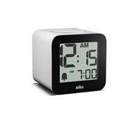 Braun - BC25WP - Réveil - Quartz - numérique - blanc