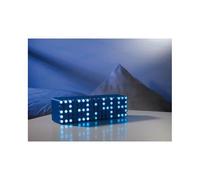 Réveil - Blue 24 - LED bleues - Mode 12/24h - Fonction sommeil - Design intemporel
