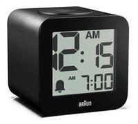 Braun Réveil BC25BP Quartz numérique Noir