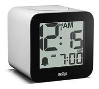 Réveil Braun BC25WPDCF radiocommandée numérique blanc G