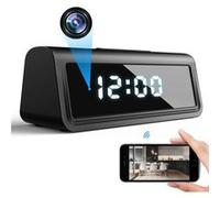 Réveil Caméra Espion 4K Infrarouge Horloge d'Espionnage Wifi Détecteur de Mouvement YONIS G