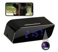 Réveil Caméra Espion Wifi IP Android iOs Vision Nocturne Détection de Mouvement + SD 8Go YONIS G