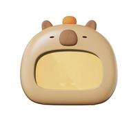 Réveil Capybara pour enfants, entraîneur de sommeil pour enfants, jolie horloge Capybara à intensité variable, veilleuse pour Noël, anniversaire pour tout-petits, garçons et filles (réveil Capybara