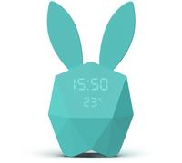 Réveil connecté lapin Cutie Clock Turquoise