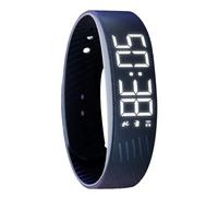 Réveil de poignet vibrant - Bracelet intelligent avec rappel de choc, montre silencieuse étanche avec écran LED | Adolescents qui dorment lourdement Home Office Camera de Reposo de