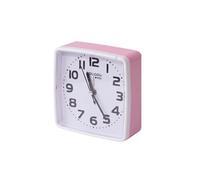 Réveil de Table Analogique Silencieux Rose