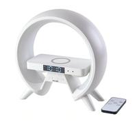 Réveil design Bayard avec chargeur sans fil et haut-parleur