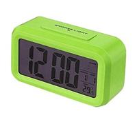 Réveil Digital Alarme Horloge Numérique Alarm Clock LCD vert avec fonction Snooze, Rétro-éclairage vision de nuit lumière de Nuit, Température