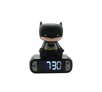 BATMAN - Réveil digital avec veilleuse lumineuse en 3D et effets sonores - LEXIBOOK