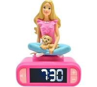 Réveil Digital Barbie, Veilleuse Lumineuse 3D, Effets Sonores, 6 Sonneries d'Alarme, Fonction Snooze