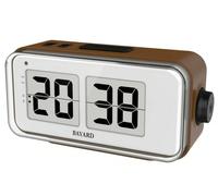 Réveil digital Bayard Flip rétro radiopiloté avec thermomètre