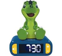 Réveil Digital Dinosaure, Veilleuse Lumineuse, Effets Sonores, 6 Sonneries, Fonction Snooze