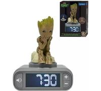 Réveil Digital Groot Gardiens de la Galaxie, Veilleuse, Écran LCD, Sons et Mélodies