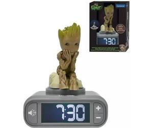 Réveil Digital Groot Gardiens de la Galaxie, Veilleuse, Écran LCD, Sons et Mélodies