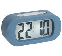 Réveil digital Karlsson en silicone bleu Couleur : Bleu