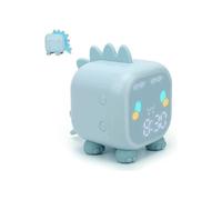 Réveil dinosaure pour enfants FONGWAN avec USB et veilleuse - bleu bleu G