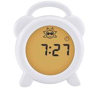 Alecto BC-100 Reveil Enfant, Reveil Enfant Educatif Jour/Nuit, Horloge Enfant - Réveil éducatif pour Enfants - Veilleuse - Blanc