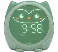 Cloud B Réveil éducatif Owlie — 3 modes d'éclairage, 4 sons apaisants — Beige