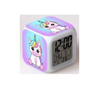 Réveil enfant LED Multifonctionnel Coloré - Licorne #21