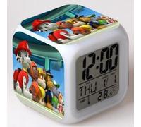 Réveil enfant LED Multifonctionnel Coloré - PAW Patrol #24 Multicolore G